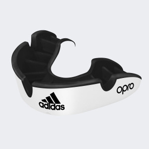 OPRO adidas Mouthguard Silver White