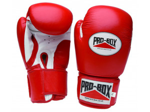Pro Box Red Sparring Gloves