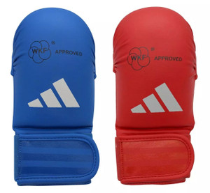 Adidas WKF APPROVED Karate Mitts No Thumb Adidas WKF APPROVED Karate Mitts No Thumb