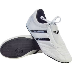 Blitz Adult Martial Arts Training Shoes White Black Blitz Adult Martial Arts Training Shoes White Black