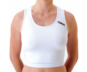Cimac Maxi Guard Sports Bra Vest White Cimac Maxi Guard Sports Bra Vest White