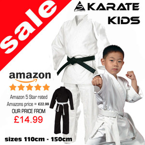 Spirit 9oz Traditional Kids Karate Student Uniform