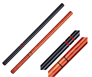 Striped Escrima Stick Striped Escrima Stick