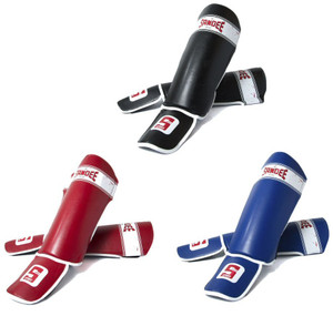 Sandee Sport Velcro Synthetic Leather Boot Shinguard
