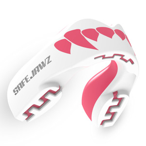 Safejawz Extro Series Self fit Pink Fangz Mouthguard