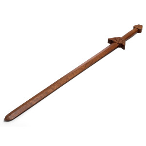 Wooden Tai Chi Sword One Piece Yin Yang 36" Wooden Tai Chi Sword One Piece Yin Yang 36"
