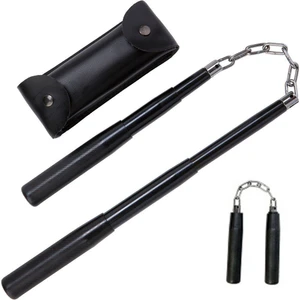 Telescopic Nunchaku 14" Black