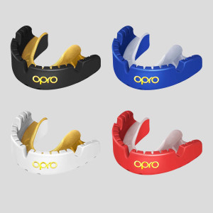 Opro Gold Self Fit Braces Mouth Guard