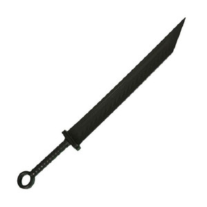 BLACK POLYPROPYLENE KUNG FU NAN DAO SWORD 37"