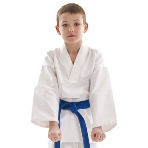 Bytomic White V-Neck Uniform