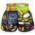 TUFF Retro Shorts Neon Graffiti