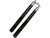 Wooden Deluxe Black Carved Dragon Nunchaku And Nunchaku Case Set