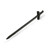 Black Polypropylene Tai Chi Daito Sword