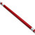 Chrome Competition Silver/Red Lotus Wood Bo Staff - 60 Inches