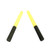 NR-012: Round Dense Foam Nunchaku Yellow/Black