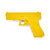 Realistic TP Rubber Hand Gun Glock W/ Trigger - Yellow