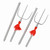 Wushu Southern Rake Stainless Steel - Tiger Fork
