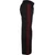 Spirit Black With Red Stripe Kickboxing Trousers