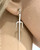 Sterling Silver Sai Earrings