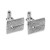 Sterling Silver Nakago Cufflinks