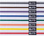 Blitz White Belt With Coloured Stripe