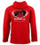 MMA Gear BJJ Flag Hoodie Red Back