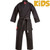 Blitz Black Kids Silver Tournament Karate Suit 14oz