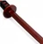Cherry Oak Wooden Roped Bokken With Scabbard