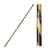 Bo Staff Rattan Burnt Spiral Pattern 5ft