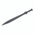Black Polypropylene Full Contact Leaf Short Sword