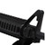 REALISTIC TP RUBBER M4 RIFLE TRAINING GUN : BLACK E400 35"