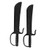 BLACK POLYPROPYLENE WING CHUN KNIVES