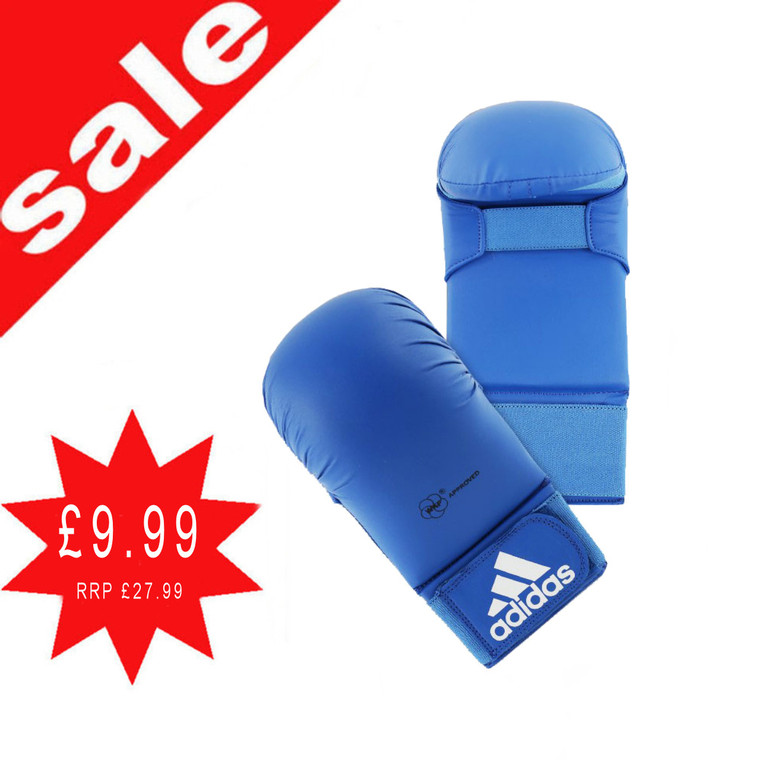 Adidas WKF APPROVED Karate Mitts No Thumb ( Old Style )