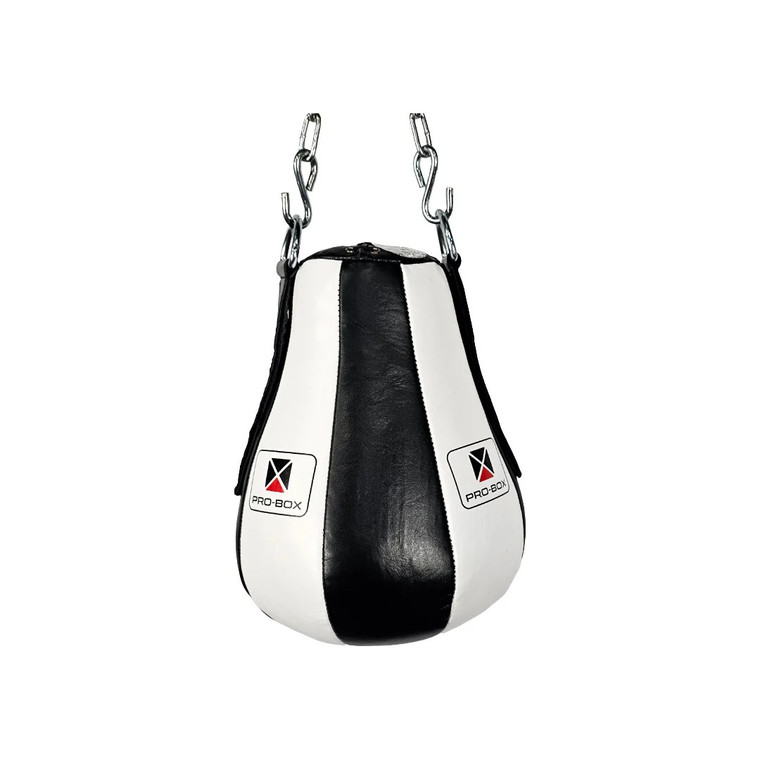 Pro Box Black White Leather Maize Ball
