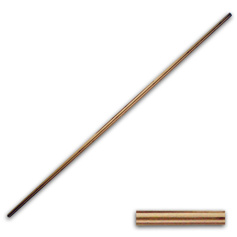Deluxe Premium Solid Striped Bamboo Tapered Jo Staff 50" 4FT