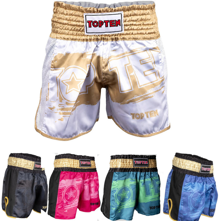 Top Ten Power Ink Kickboxing Shorts