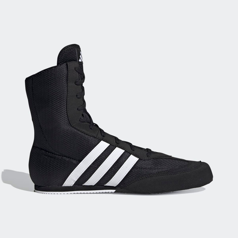 adidas Box Hog 2 Black White Boxing Boots