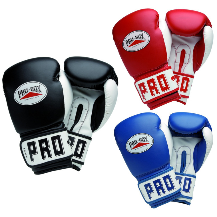Pro Box Club Essentials PU Training Gloves