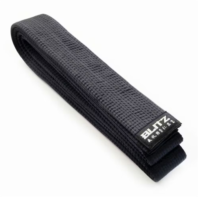 Blitz Deluxe Silk Black Belt