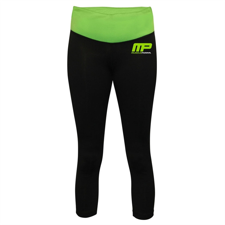 MusclePharm Yoga Ladies Compression Leggings Black