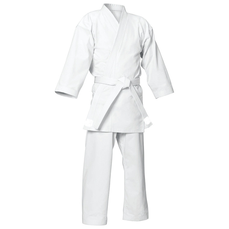 Ex Display White Spirit Adult 9oz Traditional Karate Uniform