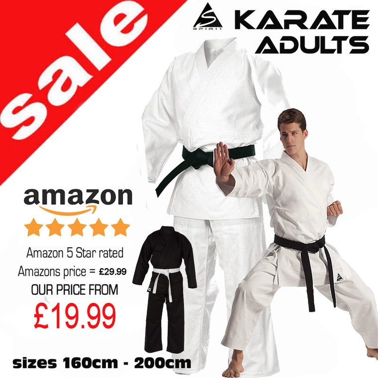 Spirit Adult 9oz Traditional Karate Uniform