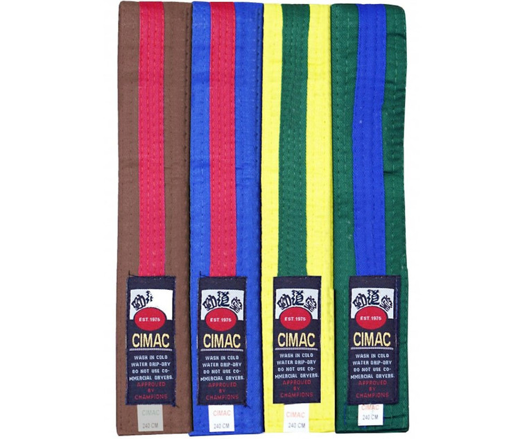 Cimac Coloured Striped Belts