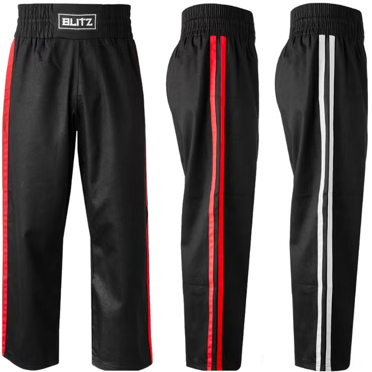 Blitz Kickboxing Classic Polycotton Contact Trousers For Kids