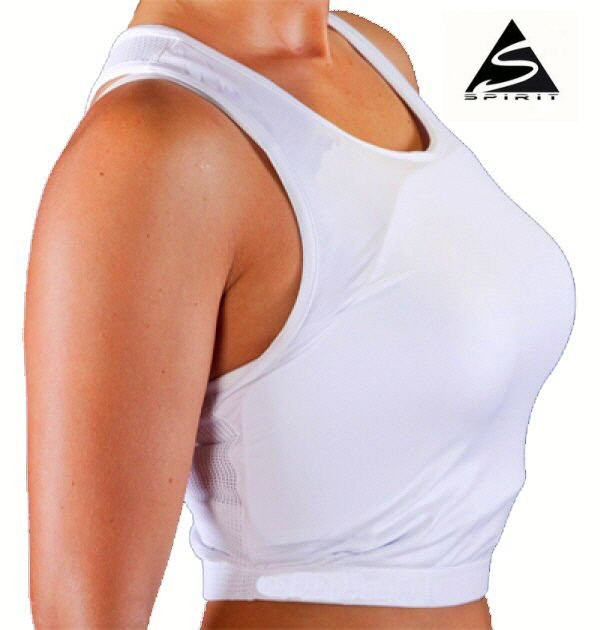 Spirit Sports Maxi Guard Ladies Chest Protector With Vest And Insert