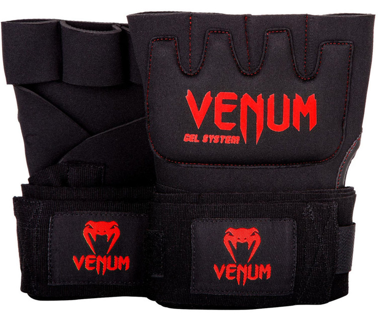 Venum Kontact Gel Wrap Gloves Black Red