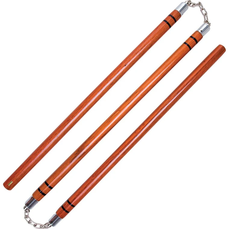 3 Sectional Red Oak Wooden Staff