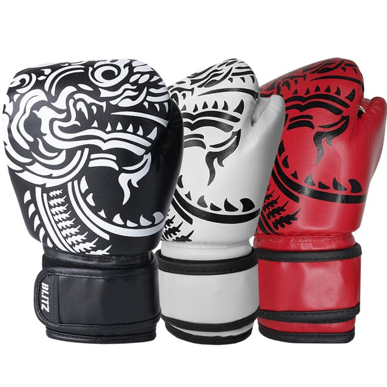 Blitz Kids 6oz Firepower Muay Thai Boxing Gloves