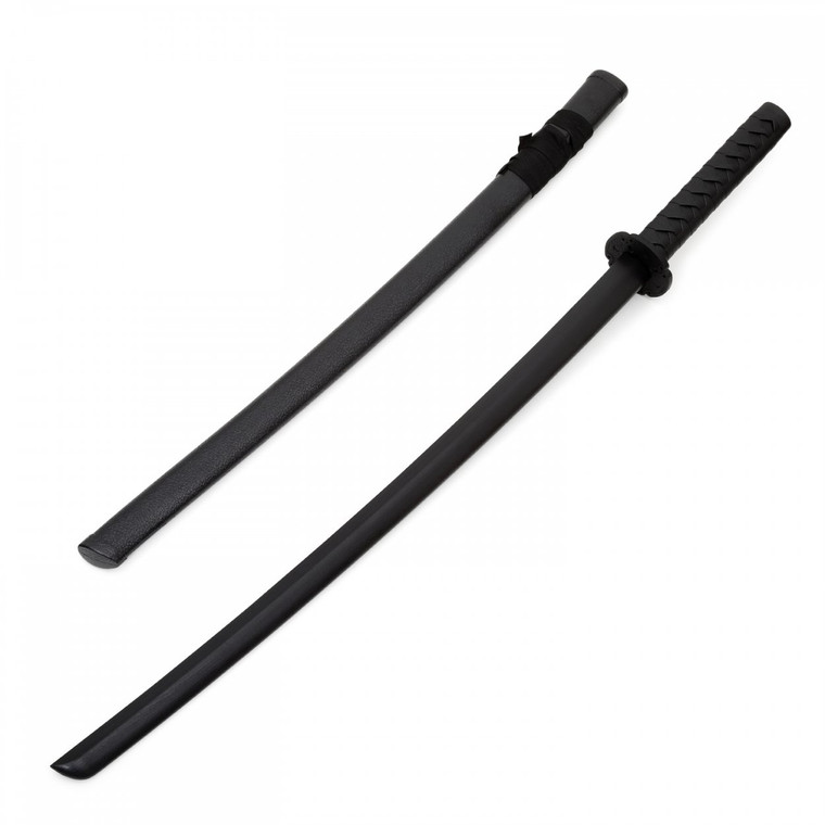 Black Polypropylene Full Contact Bokken With Scabbard
