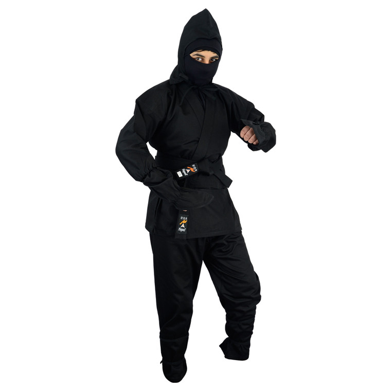 Kids Ninja Uniform Black 10oz
